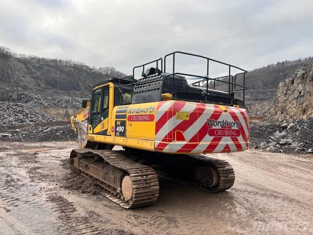 Komatsu PC490LC-11EO Pásové rýpadlá