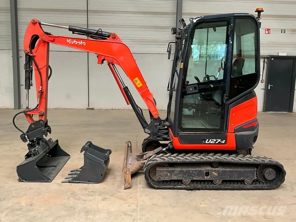 Kubota U 27-4 Mini rýpadlá < 7t