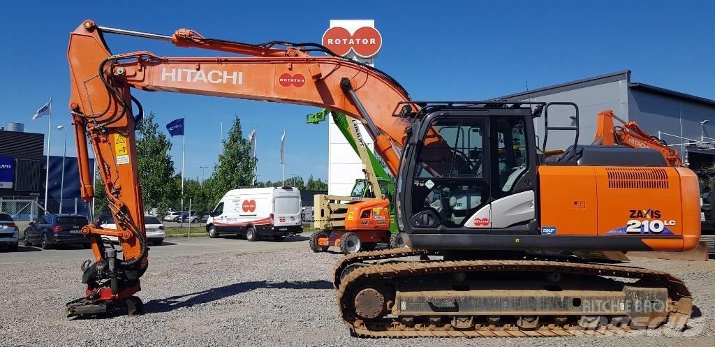 Hitachi ZX 210 LC-6 Pásové rýpadlá