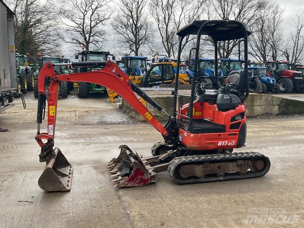 Kubota U 17-3 Mini rýpadlá < 7t