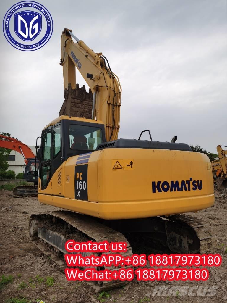 Komatsu PC 160-7 Pásové rýpadlá