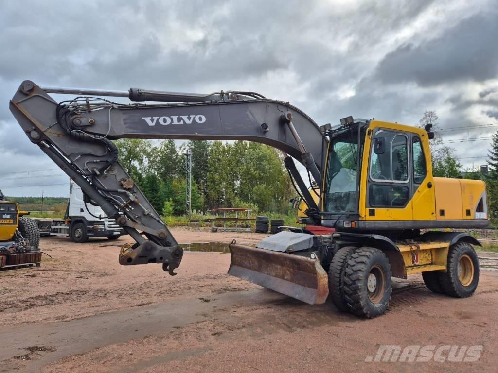 Volvo EW 180 B Kolesové rýpadlá