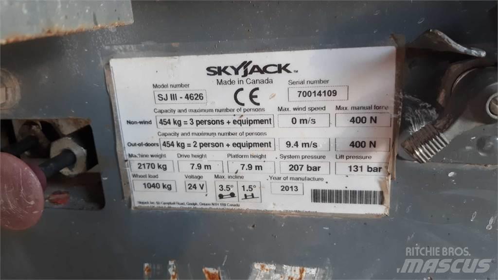 SkyJack SJIII4626 Nožnicové zdvíhacie plošiny