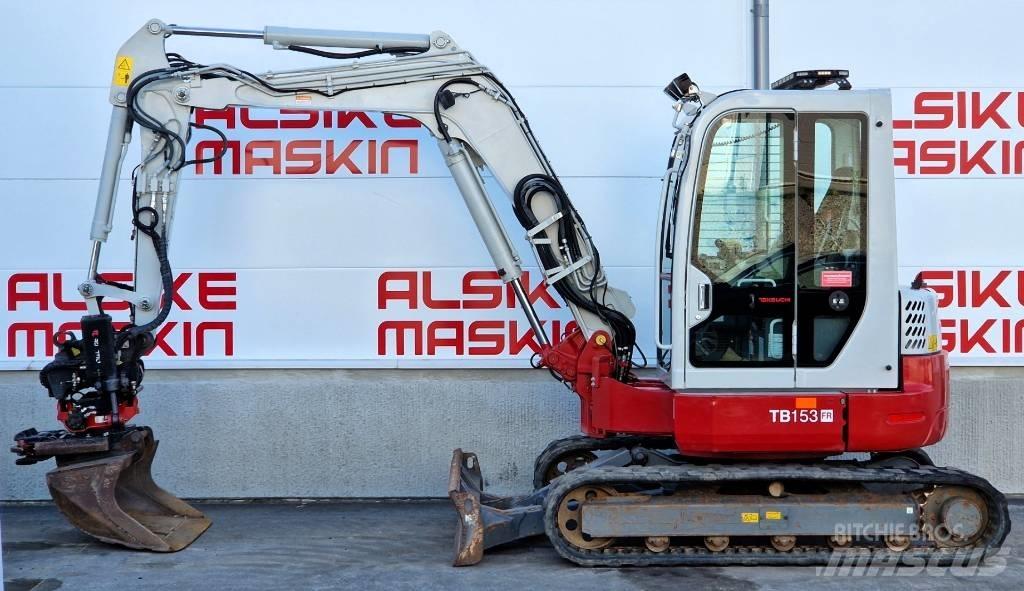 Takeuchi TB 153 FR Mini rýpadlá < 7t