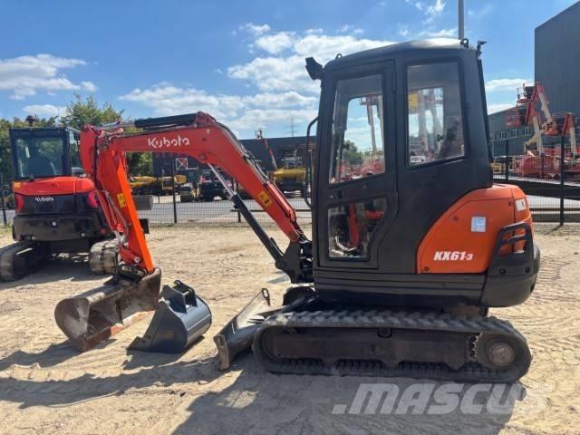 Kubota KX 61-3 Mini rýpadlá < 7t