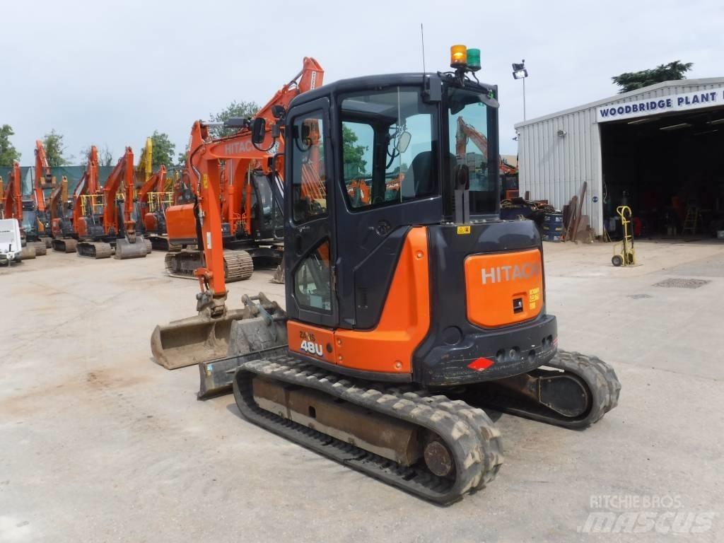 Hitachi ZX 48 U-6 Mini rýpadlá < 7t