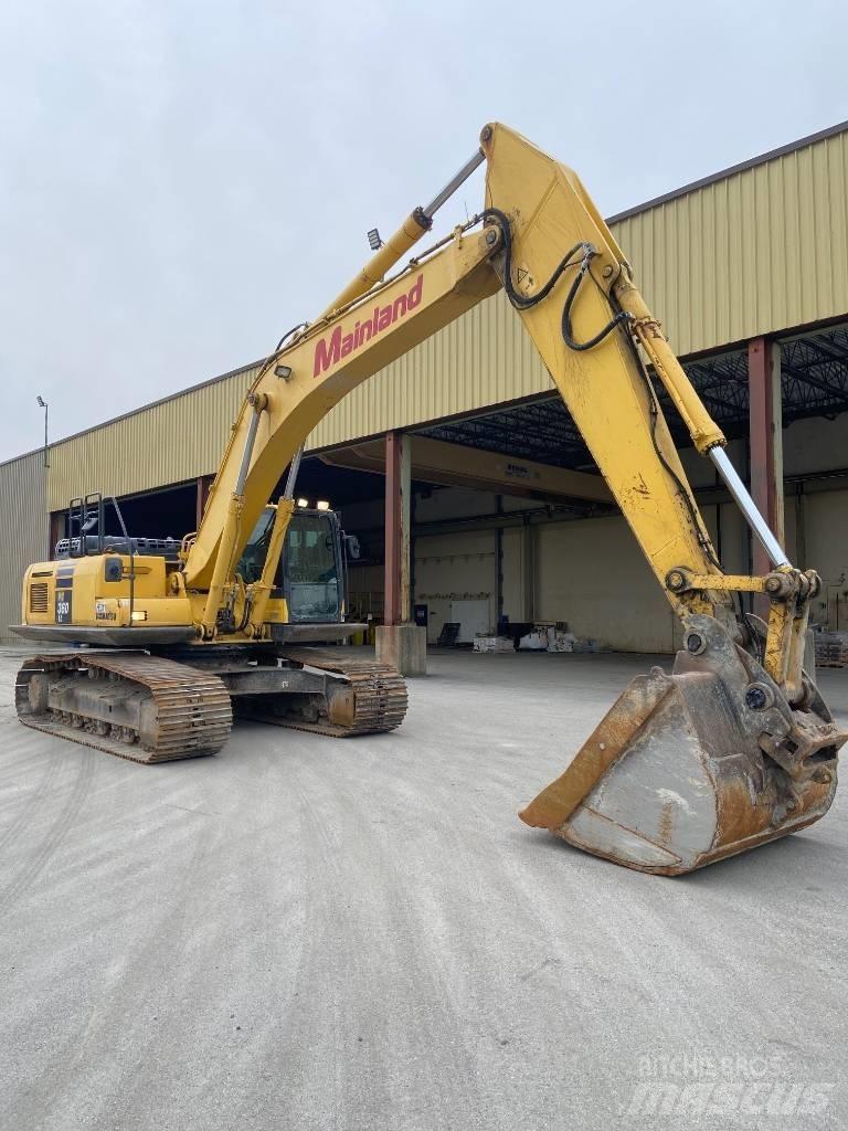 Komatsu PC 360 LC-10 Pásové rýpadlá