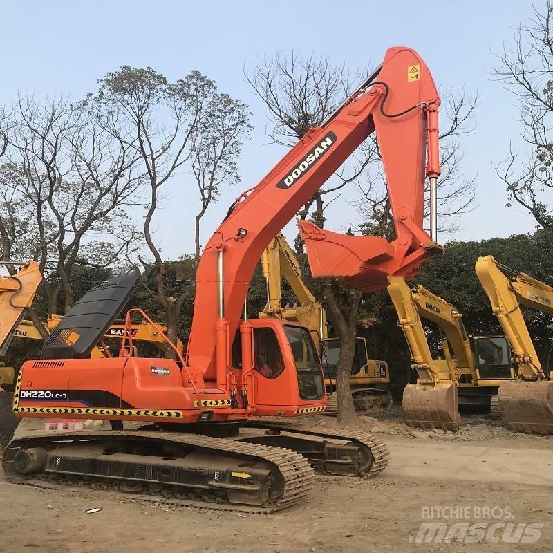 Doosan dh220lc-7 Pásové rýpadlá