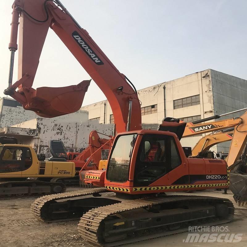 Doosan dh220lc-7 Pásové rýpadlá