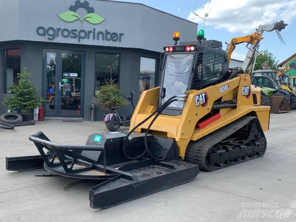 CAT ASV RC100 Šmykom riadené nakladače