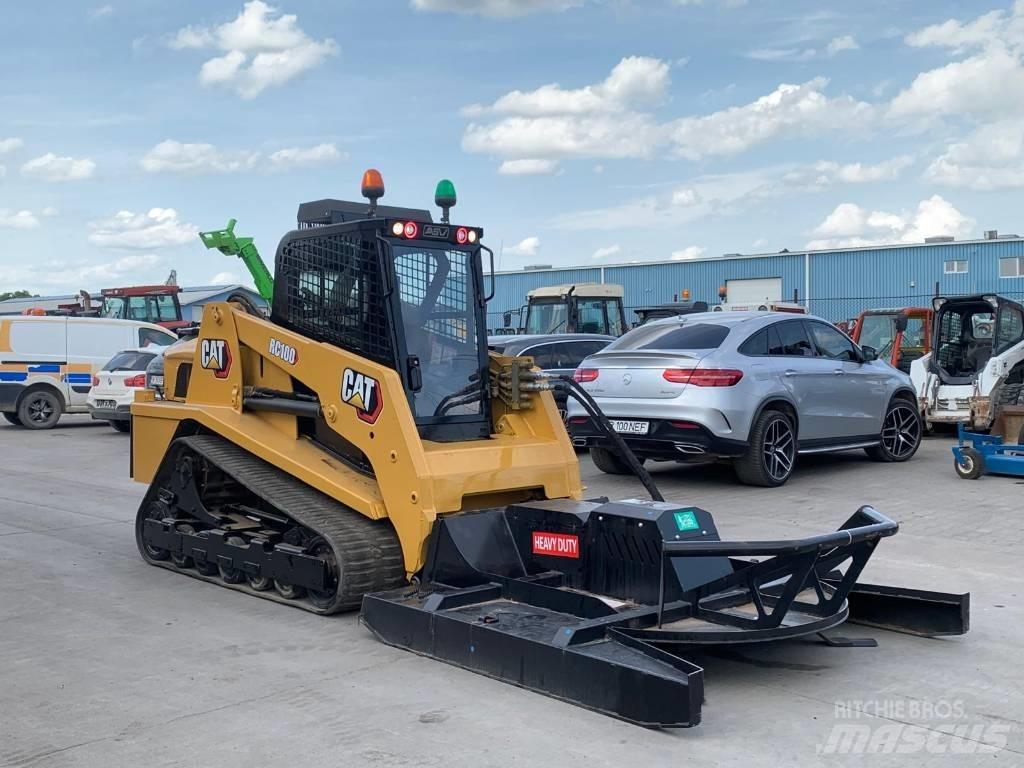 CAT ASV RC100 Šmykom riadené nakladače