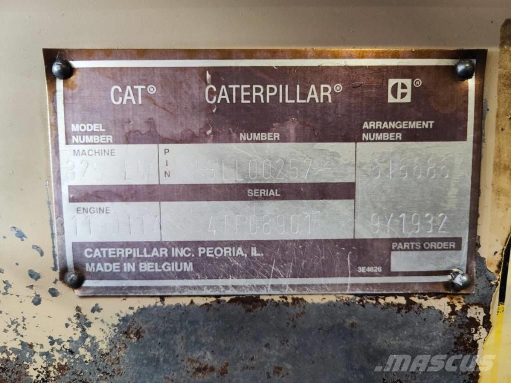 CAT 325 LN Pásové rýpadlá