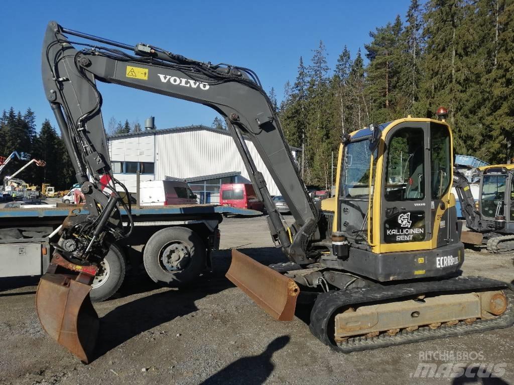 Volvo ECR 88 PLUS Midi rýpadlá 7 t - 12 t