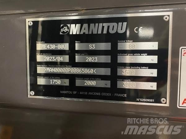 Manitou ME430 Terénne vysokozdvižné vozíky