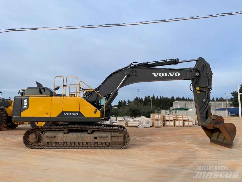Volvo EC 480 E L Pásové rýpadlá