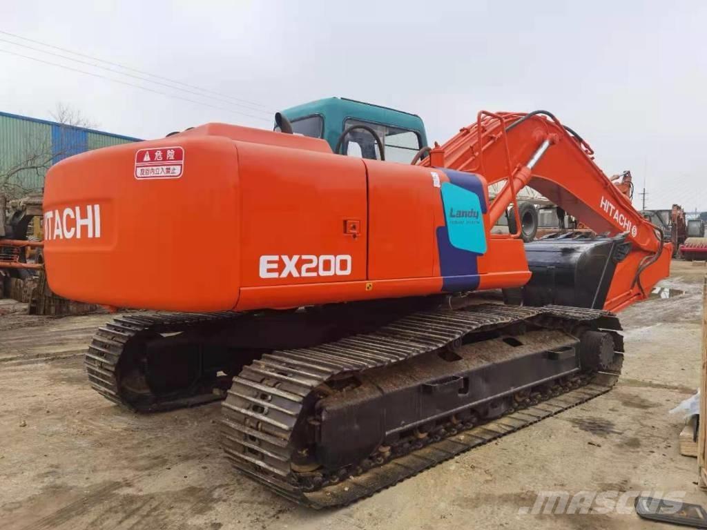 Hitachi EX 200 Pásové rýpadlá