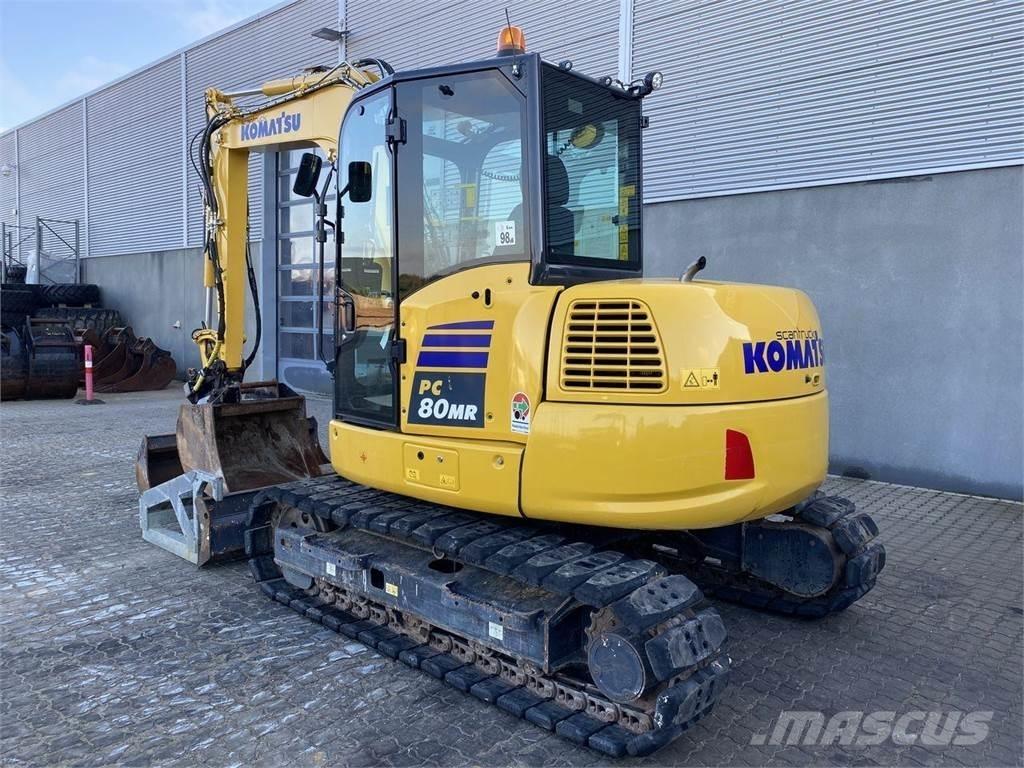 Komatsu PC80MR-5EO Kolesové rýpadlá