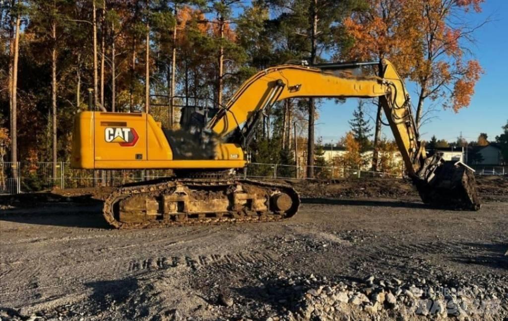 CAT 340 Pásové rýpadlá