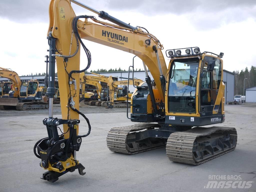 Hyundai HX 130 LCR Pásové rýpadlá