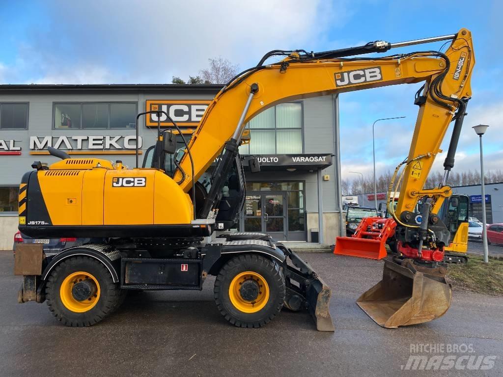 JCB JS 175 W T4i Kolesové rýpadlá