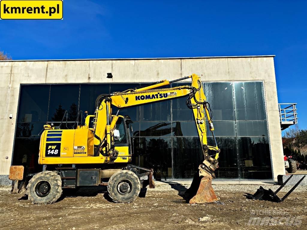 Komatsu PW 148 Kolesové rýpadlá