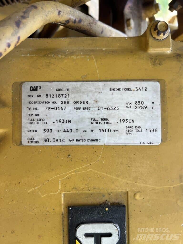 CAT 3412 Naftové generátory
