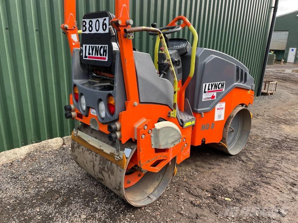 Hamm HD 8 VV Tandemové valce