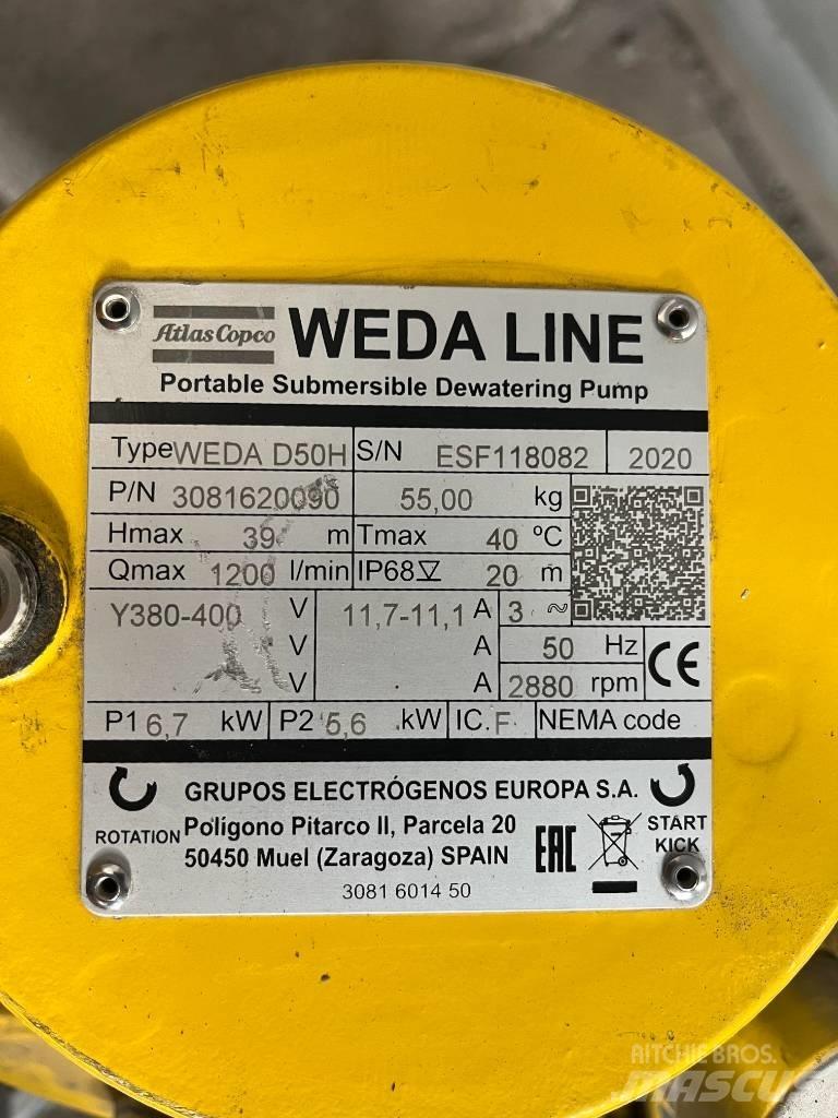 Atlas Copco Weda D50 Vodné čerpadlá