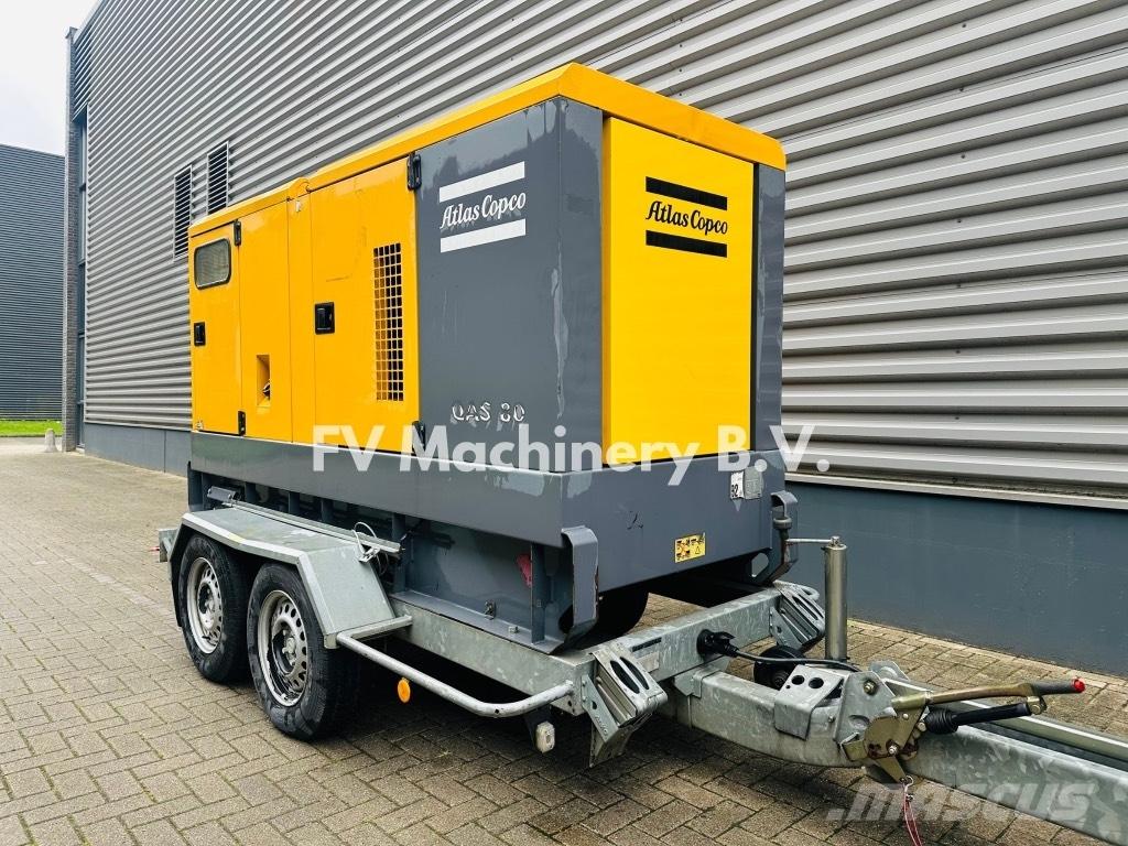 Atlas Copco QAS 80 Naftové generátory