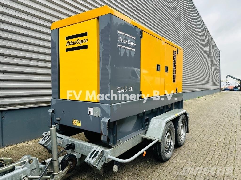 Atlas Copco QAS 80 Naftové generátory