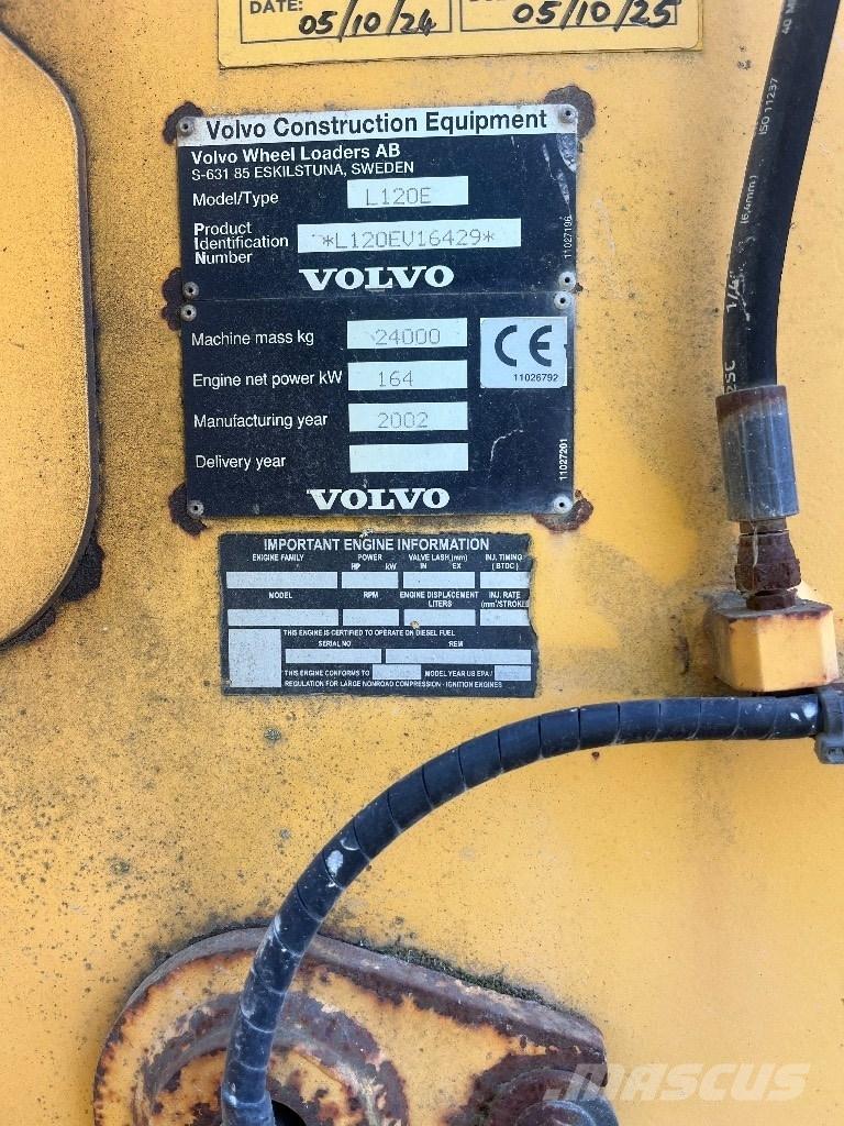 Volvo L 120 E Kolesové nakladače