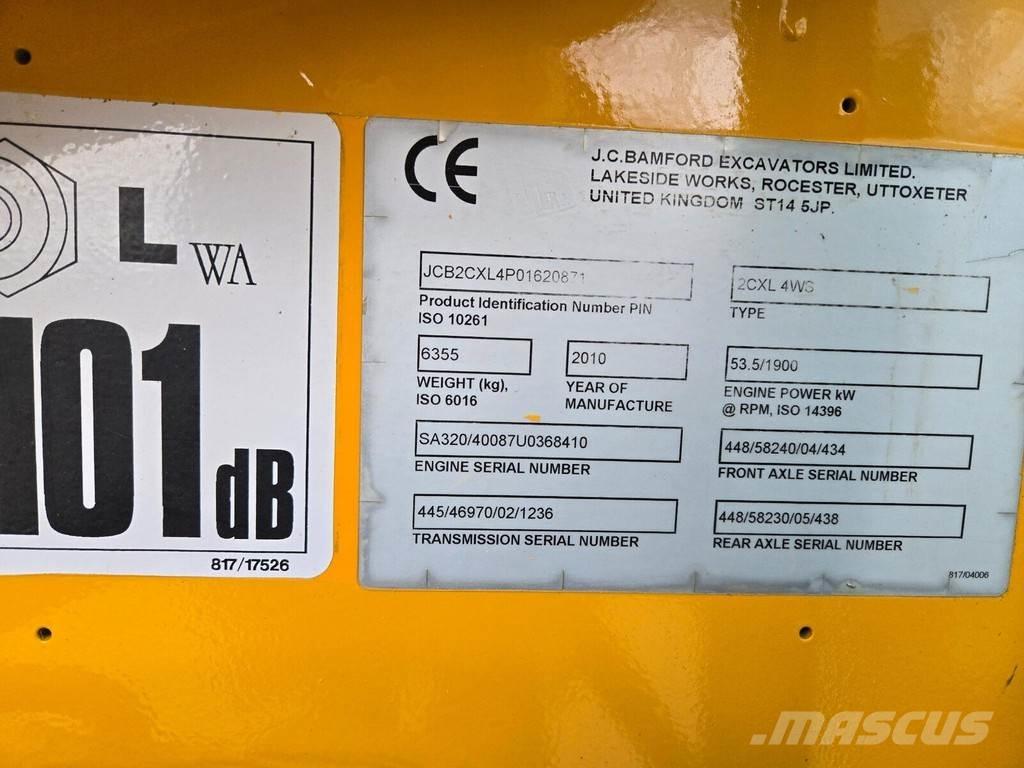 JCB 2CX Kolesové nakladače