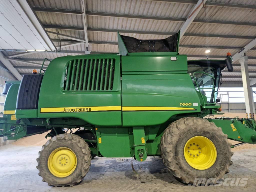 John Deere T 660 Kombinované zberacie stroje
