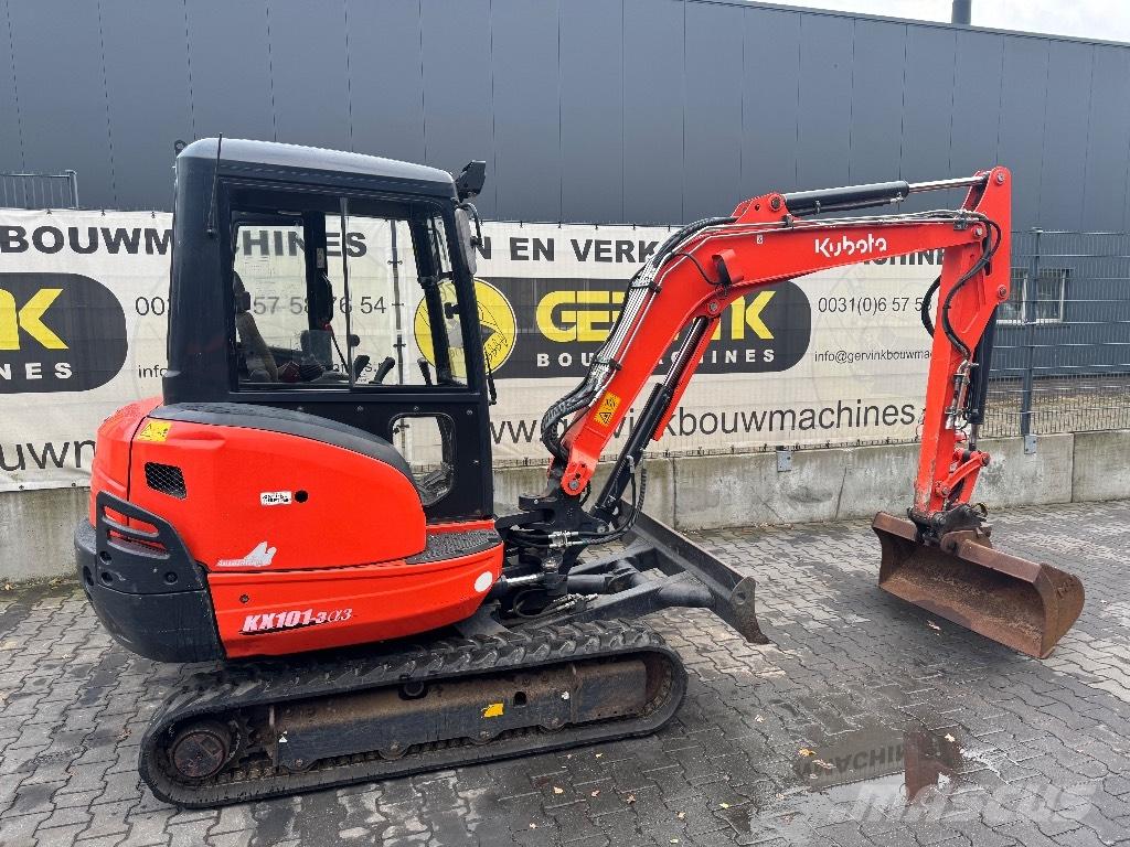 Kubota KX 101-3 A Mini rýpadlá < 7t