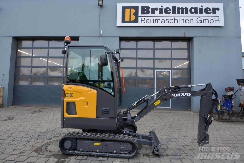 Volvo EC 18 E Mini rýpadlá < 7t