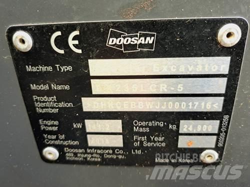 Doosan DX235LCR-5 Pásové rýpadlá