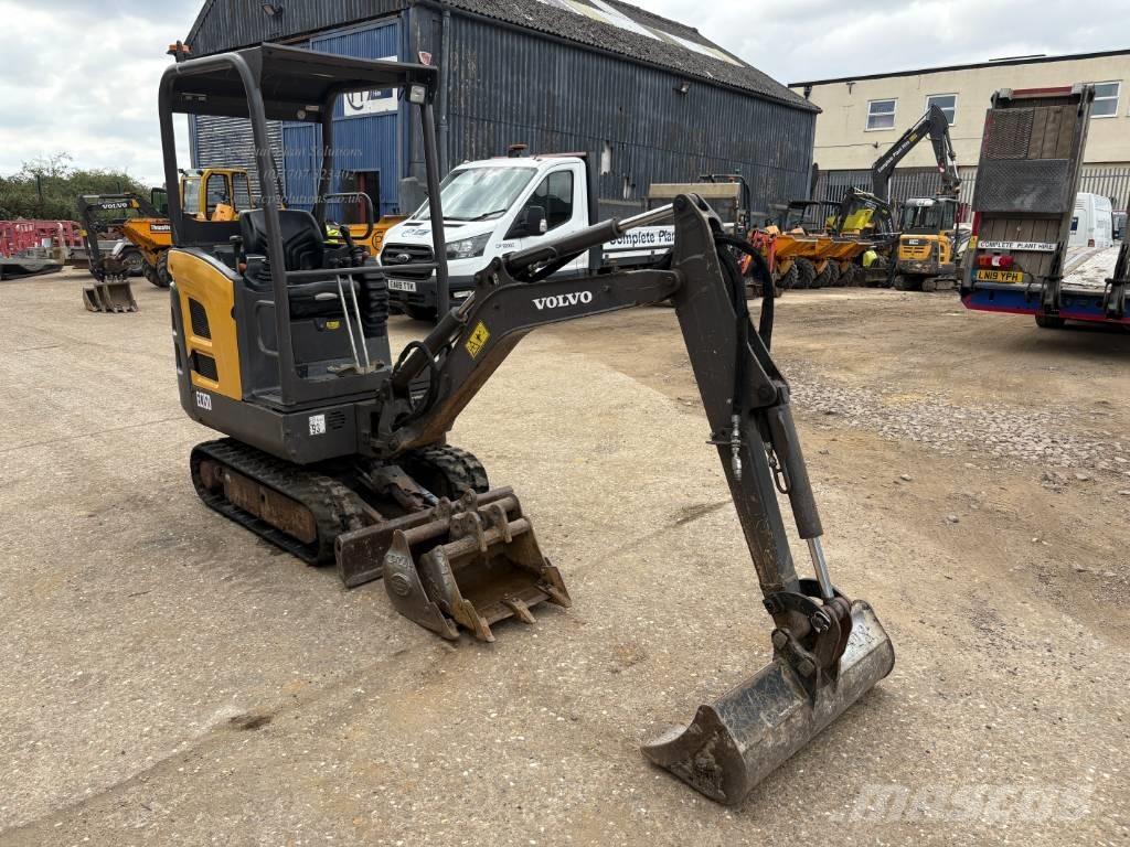 Volvo EC 15 D Mini rýpadlá < 7t