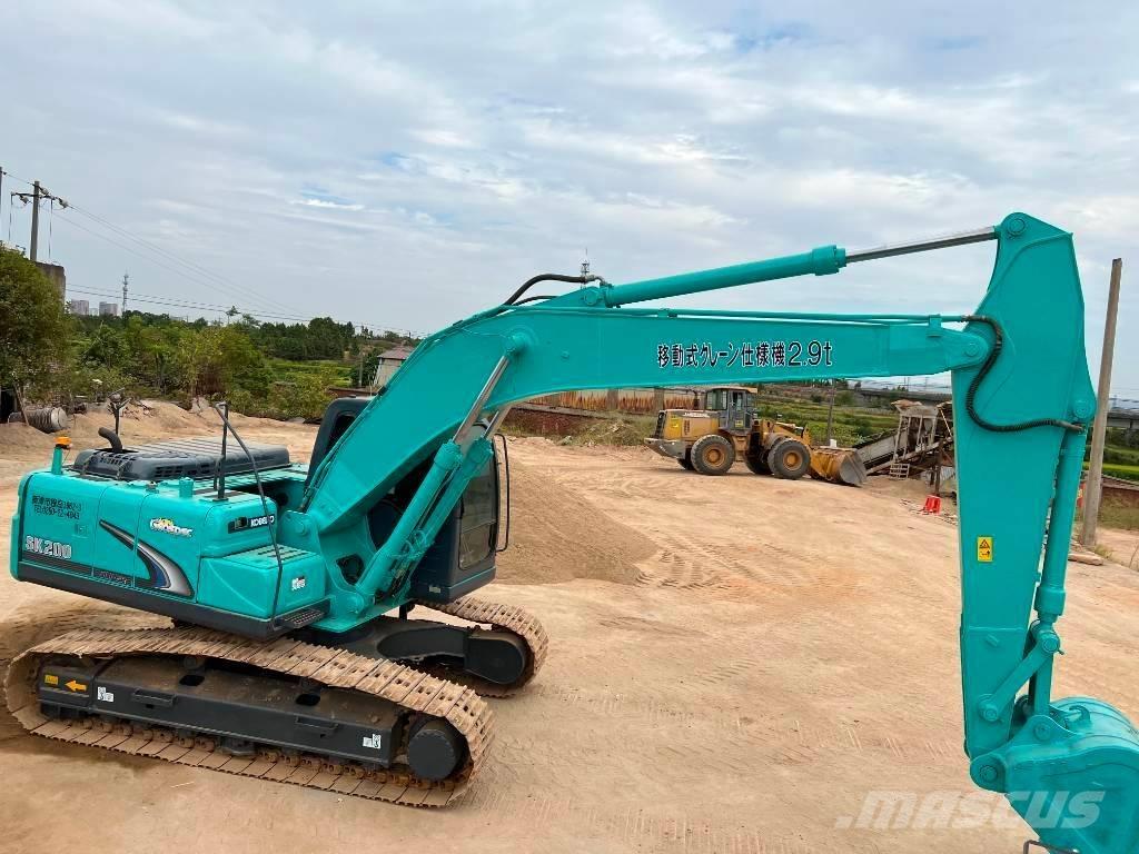 Kobelco SK 200-8 Pásové rýpadlá