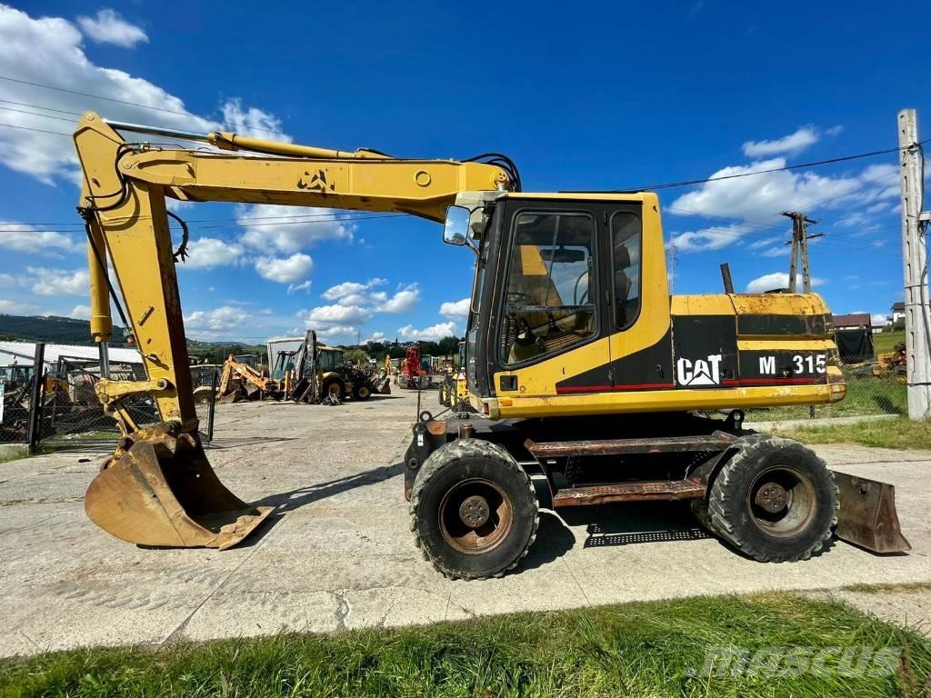 CAT M 315 Kolesové rýpadlá