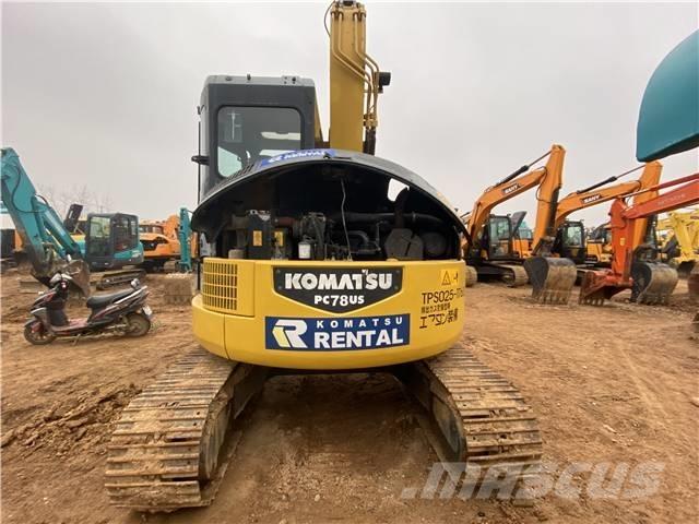 Komatsu PC 78 Pásové rýpadlá