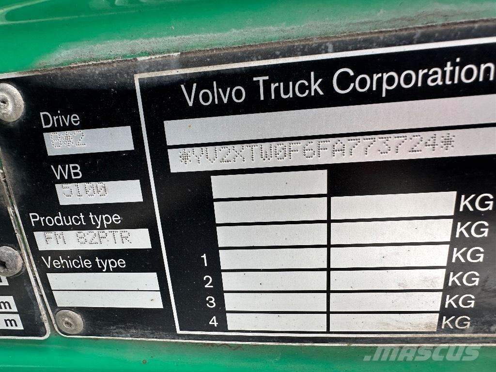 Volvo FM 420 8x2/4 Hákový nosič kontajnerov