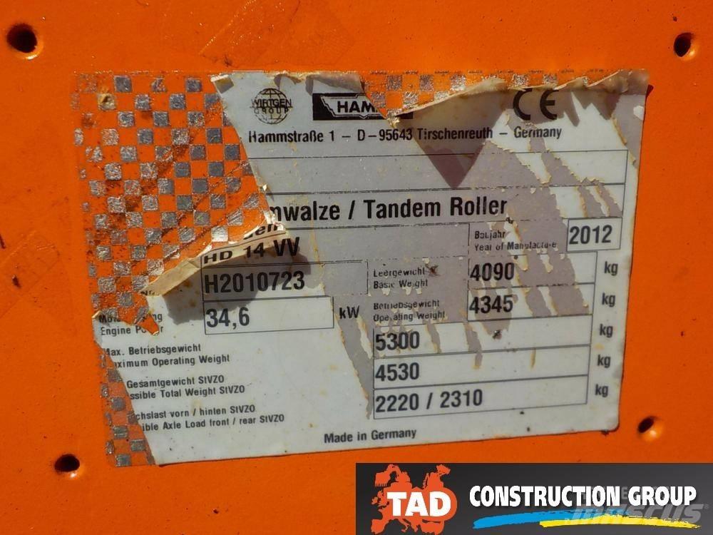 Hamm HD 14 Tandemové valce