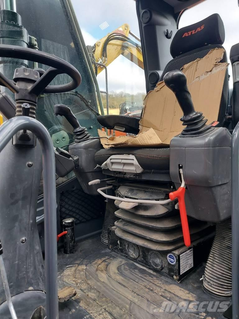 Atlas 150 W Kolesové rýpadlá