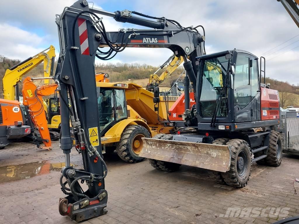Atlas 150 W Kolesové rýpadlá