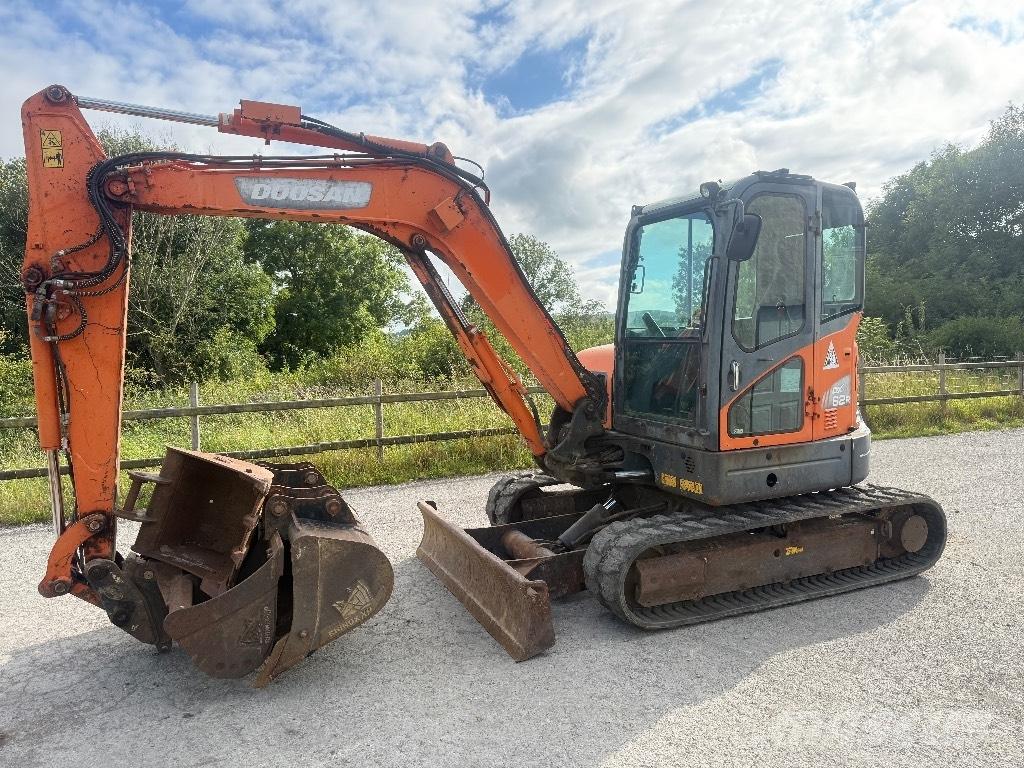 Doosan DX 62 R-3 Mini rýpadlá < 7t