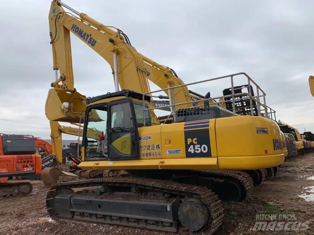 Komatsu 450-7 Pásové rýpadlá