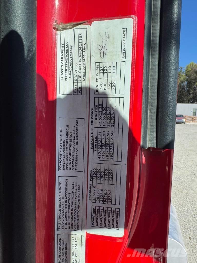 Peterbilt 567 Sklápače