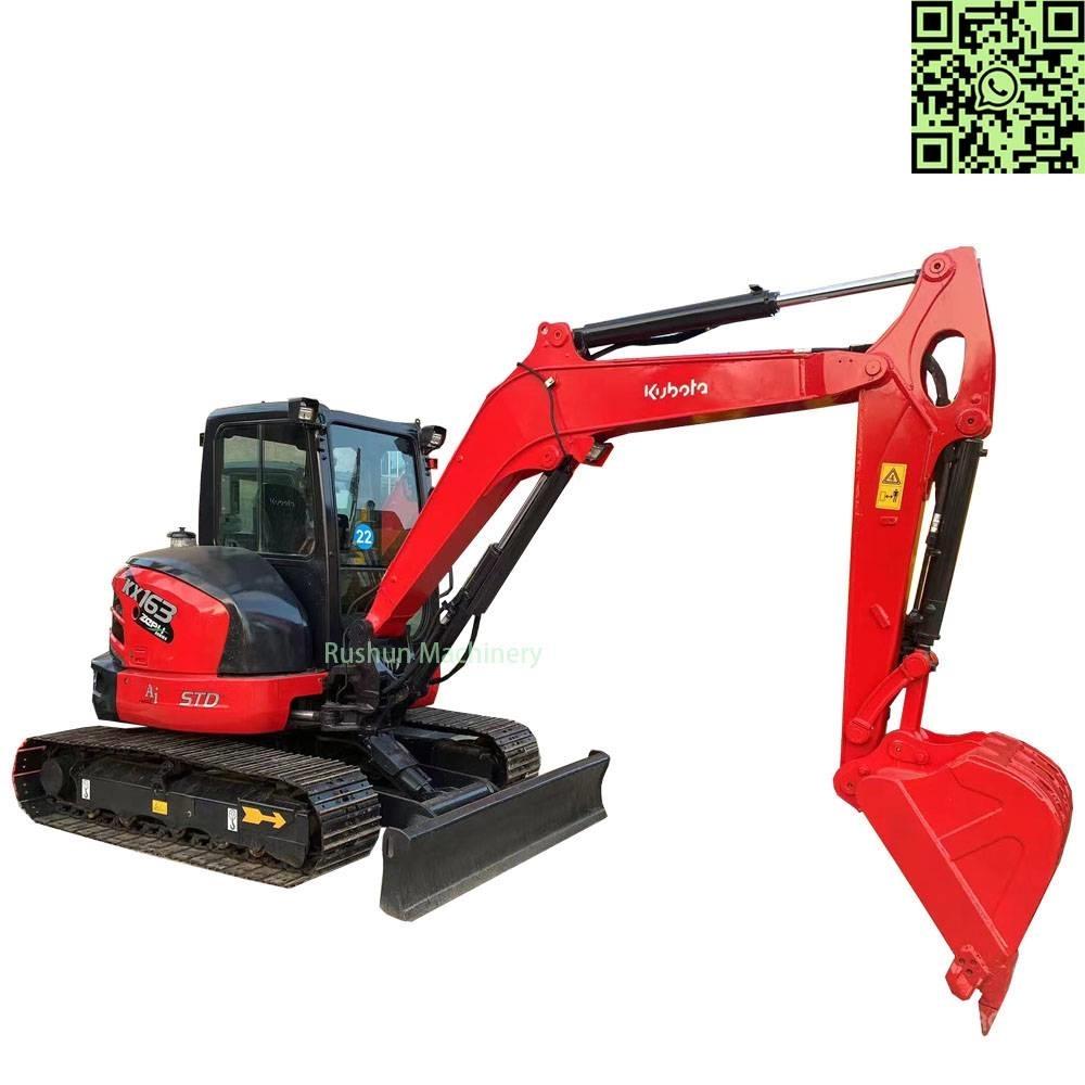 Kubota KX163 Pásové rýpadlá