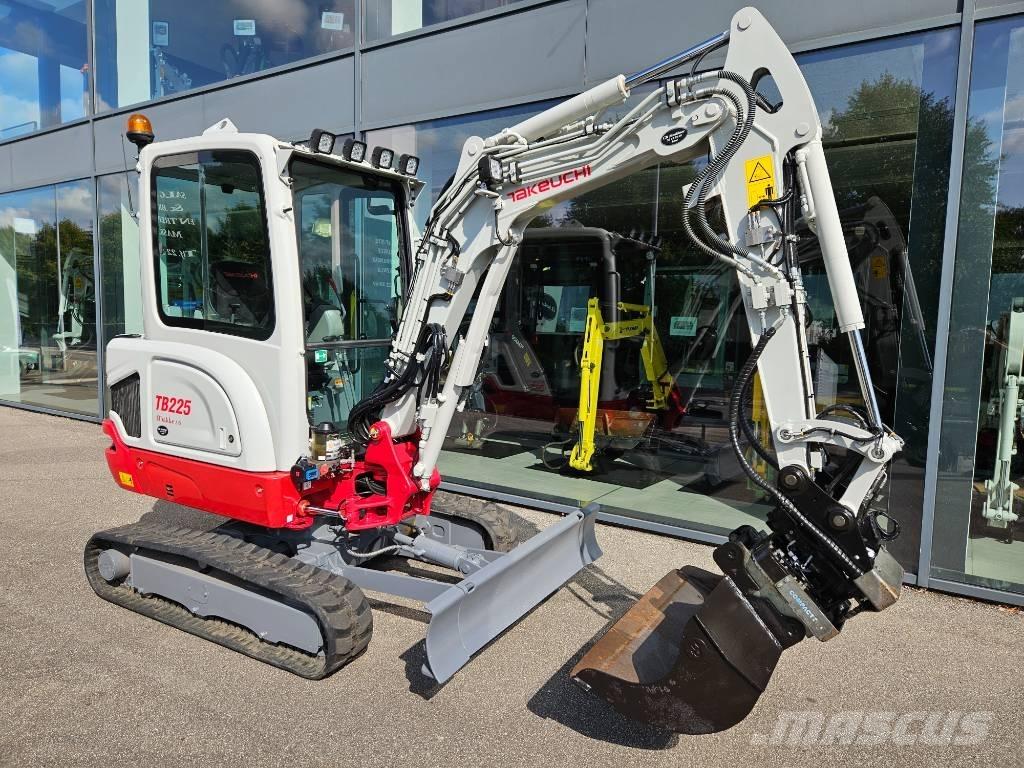 Takeuchi TB 225 Mini rýpadlá < 7t