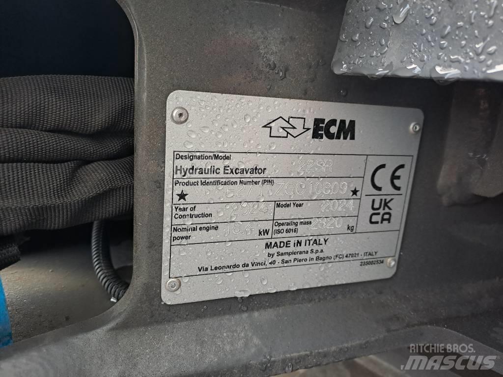 ECM 22 SR Mini rýpadlá < 7t